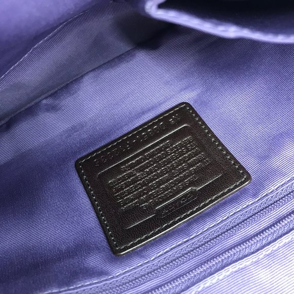 COACH Dark Brown Medium Leather Hobo Bag - Picture 7 of 8